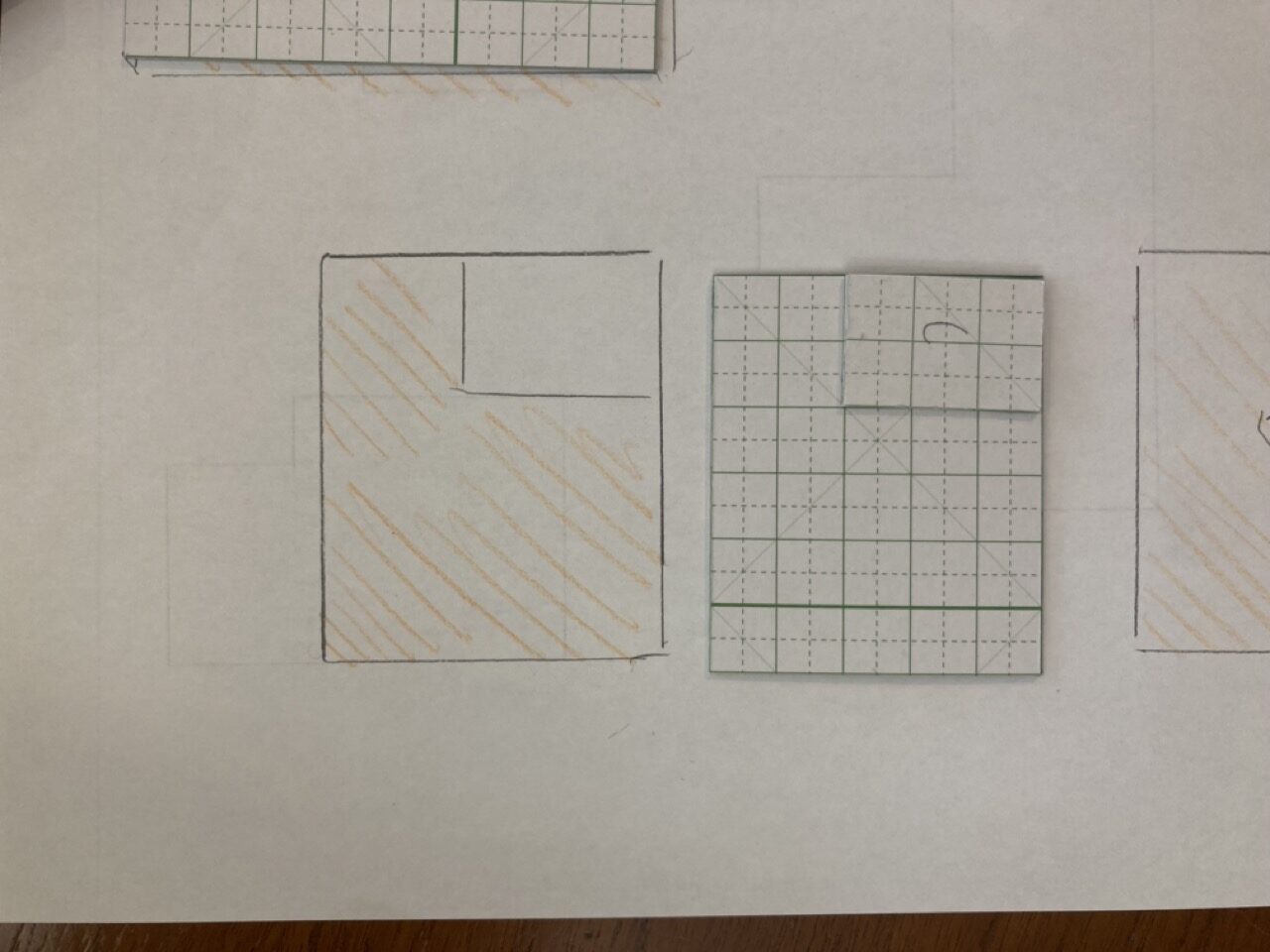 教具を使って考える面積のひき算