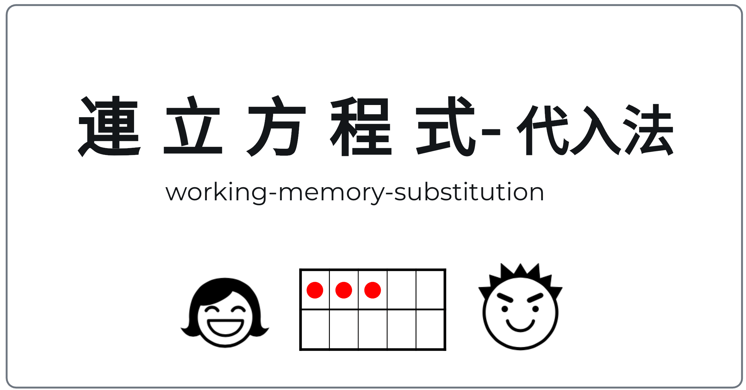 hikanai-hikizan-_working-memory-substitution-title